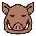 Jabali Cerdo Vida Silvestre Icono