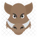 Comun Animales Jabali Icono