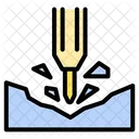 Jack Hammer Construction Tool Icon