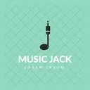 Music Jack Jack Tag Jack Label Icon