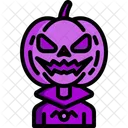 Jack O Lantern Spooky Terror Icon