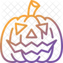 Jack O Lantern Pumpkin Decoration Icon