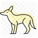 Jackal Mammal Canine Icon
