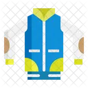 Jacke Kleidung Kalt Symbol