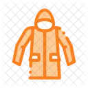 Waterproof Material Jacket Icon