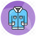 Jacket Garment Attire Icon