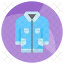 Jacket Garment Attire Icon