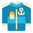 Jacket Fashion Clothing Icon