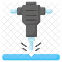 Jackhammer Pneumatic Drilling Icon