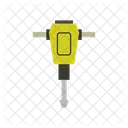 Jackhammer Construction Tool Icon