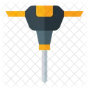 Jackhammer Tool Industry Icon