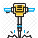 Jackhammer Breaker Tool Icon