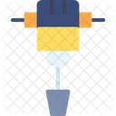 Jackhammer Construction Demolition Icon
