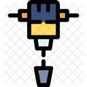 Jackhammer Construction Demolition Icon