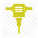 Jackhammer Construction Tool Icon