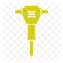 Jackhammer Construction Tool Icon