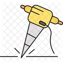Jackhammer Demolition Tool Concrete Breaker Icon