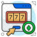 Jackpot Game Machine Game Casino Jackpot Icon