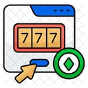 Jackpot Game Machine Game Casino Jackpot Icon