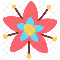 옥 꽃  아이콘