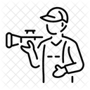 Jagdfernglas Fernglas Feldstecher Symbol