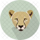 Jaguar Head Animal Icon