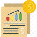 Jahresabschluss Bericht Finanzen Symbol