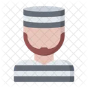 감옥 감옥 죄수 아이콘