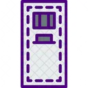 Jail Cell Lock Up Prison Cell Icon