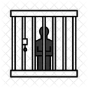 Jail Cell Prison Incarceration Icon