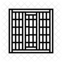 Jail Cell Bars Icon