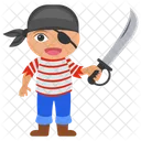 Jake Pirate Pirate Bebe Pirate Icône
