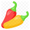 Jalapeno Chillies Peppers Icon