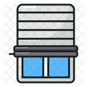 Jalousie Blinds Shutter Icon