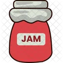Jam Food Strawberry Icon
