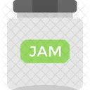 Glass Jar Jam Icon
