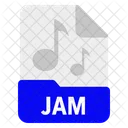 Jam File Format Icon