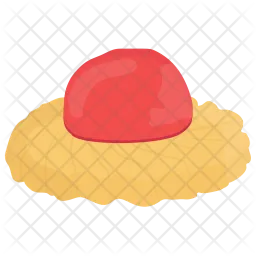 Jam Filled Cookie  Icon