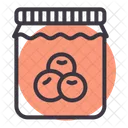 Jam Bottle Jar Icon