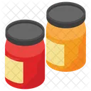 Jam Jar Fruit Pickle Fruit Pulp Icon