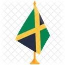 Bandera Jamaica Bandera De Jamaica Icono