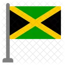 Flag Country Jamaica Icon