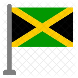 Jamaica Flag Icono