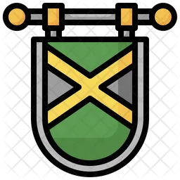 Jamaica Flag Icono