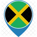 Jamaica Flag World Icon