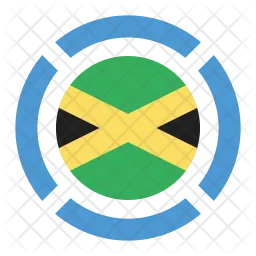 Jamaika Flag Symbol