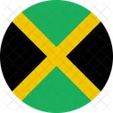 Jamaika Flagge Land Symbol