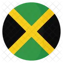 Jamaika Flagge Land Symbol