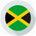 Jamaikca Circle Country Icon