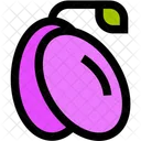 Jambul Fruit Purple Icon